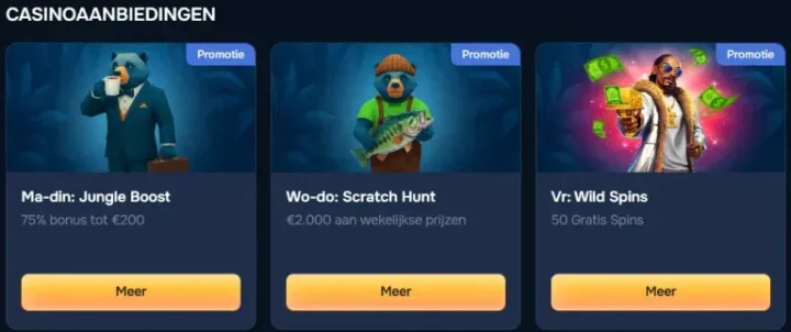 baloobet casino promoties